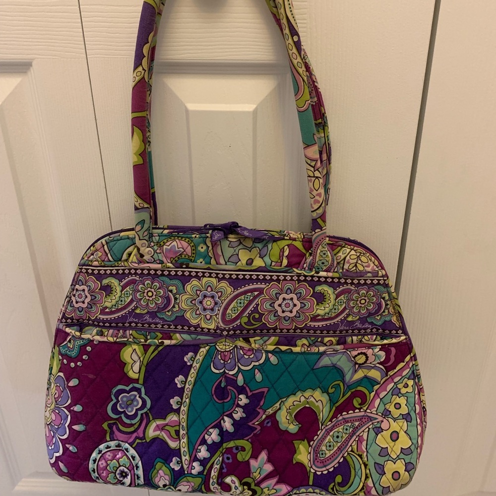 Vera Bradley Bowler Bag - Heather Paisley Print